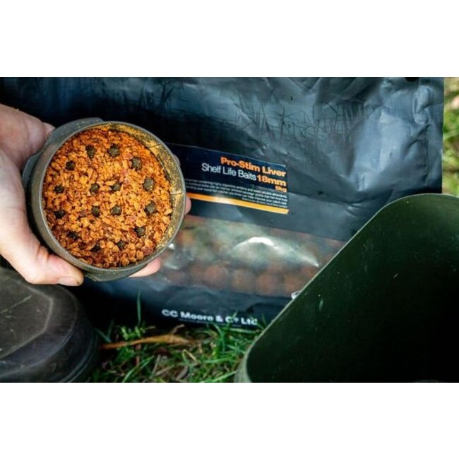 CC Moore pro-stim liver hard hookbait making pack