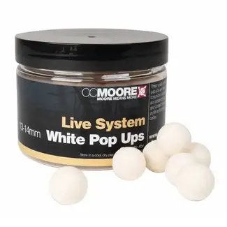 CC Moore live system white pop ups