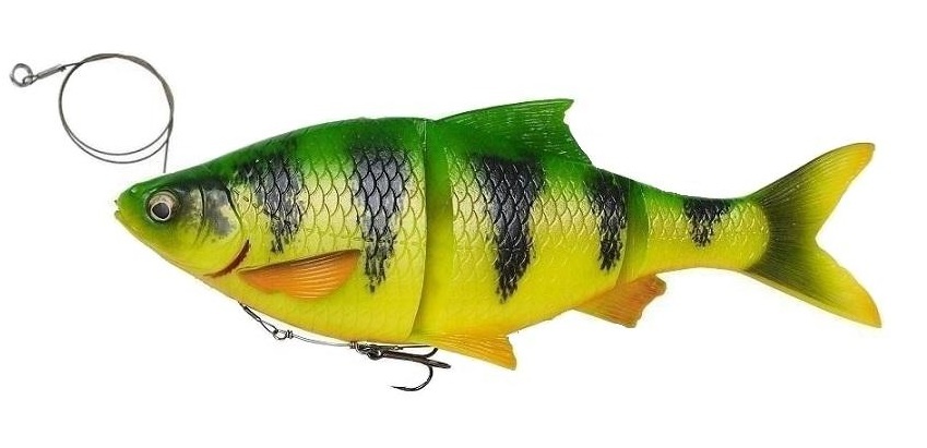 Savage Gear 4D Line Thru Roach Slow Sinking Länge 18cm Farbe Firetige