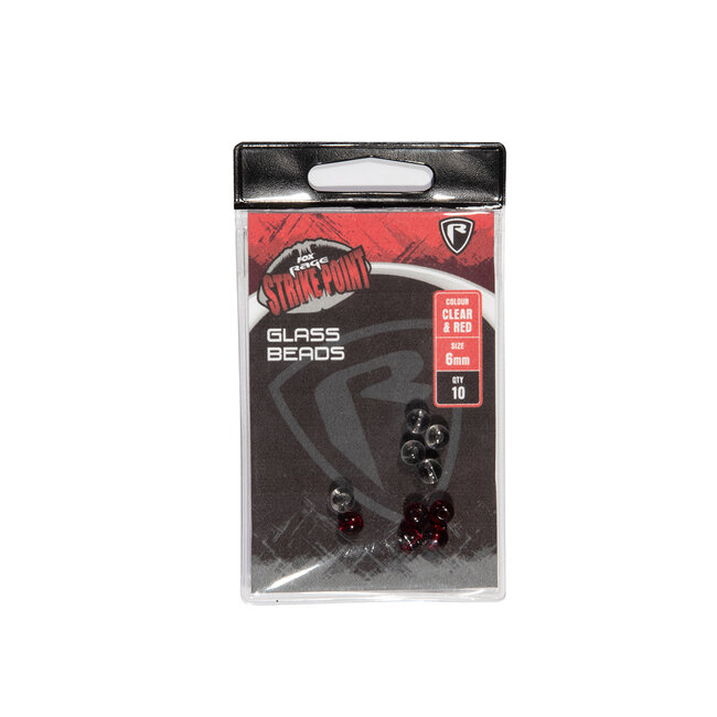 fox rage glass beads