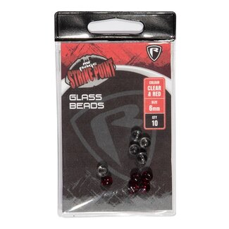 fox rage glass beads