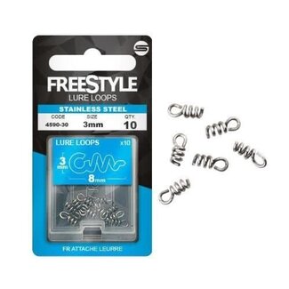 freestyle lure loops stainless