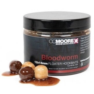CC Moore bloodworm floater hookbaits