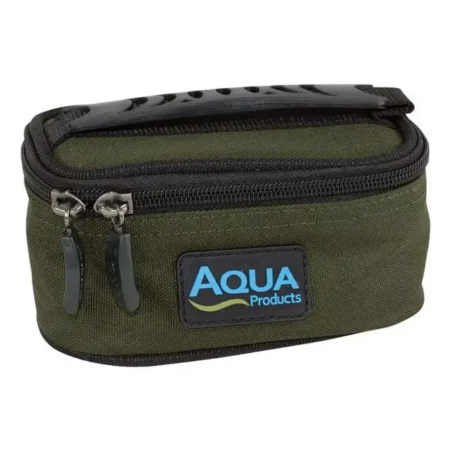 aqua lead and leader pouch black series