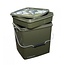 trakker olive square container 13 liter (inclusief tray)