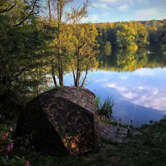 aqua camo fast & light brolly mk2
