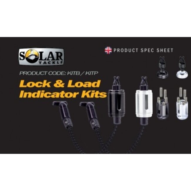 solar tackle lock & load indicator head kit