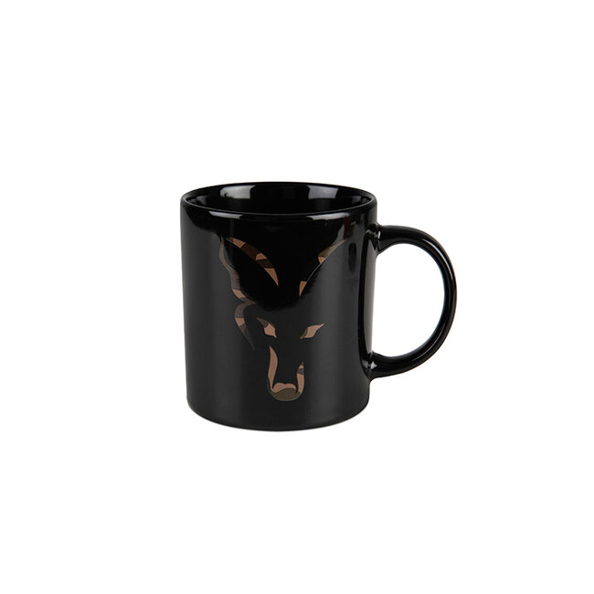fox black & camo ceramic mug