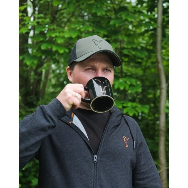 fox black & camo ceramic mug