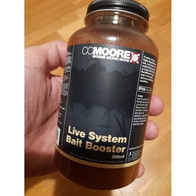 CC Moore live system bait booster
