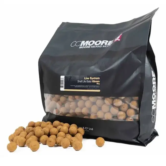 ccmoore live system shelf life boilies 5kg