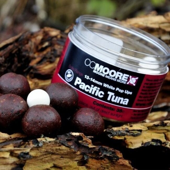 CC Moore pacific tuna white pop ups