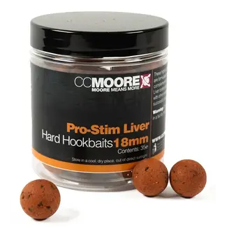 CC Moore pro-stim liver hard hookbaits