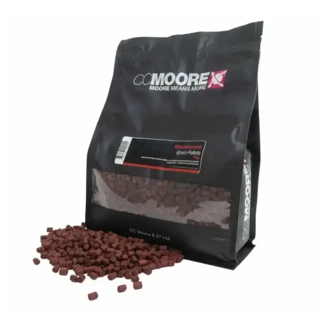 CC Moore bloodworm pellets