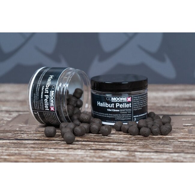 CC Moore halibut pellet wafters