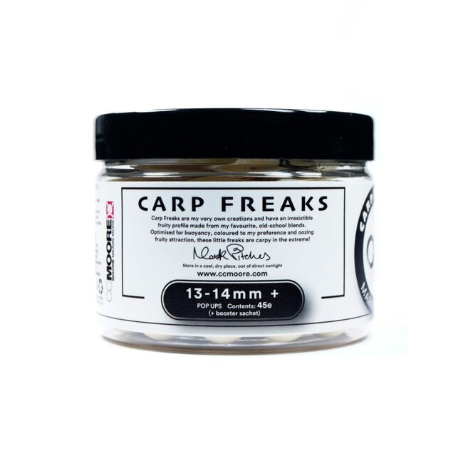 CC Moore carp freaks pop ups