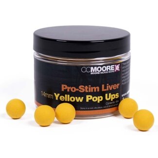 CC Moore pro-stim liver yellow pop ups