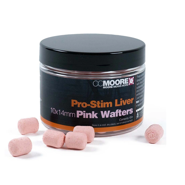 CC Moore pro-stim liver pink dumbell wafters