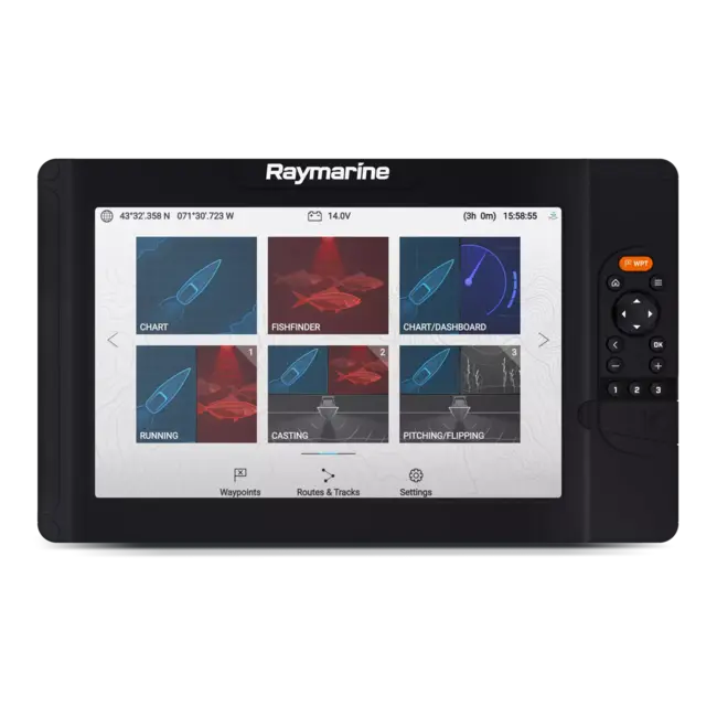 raymarine element 9 hv hypervision wifi & gps 2025