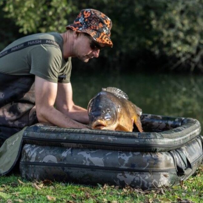 nash carp care air cradle camo