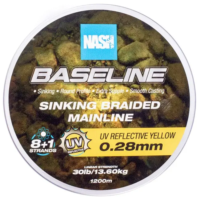 nash baseline sinking braid uv yellow