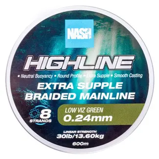 nash highline floating braid green