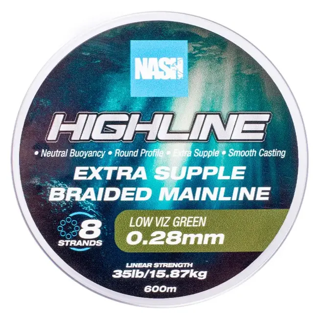 nash highline floating braid green
