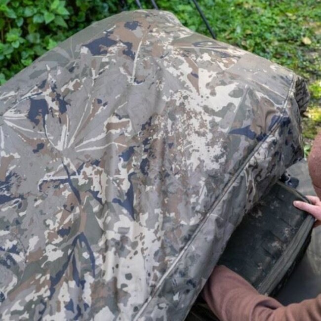 nash indulgence waterproof bedchair cover camo