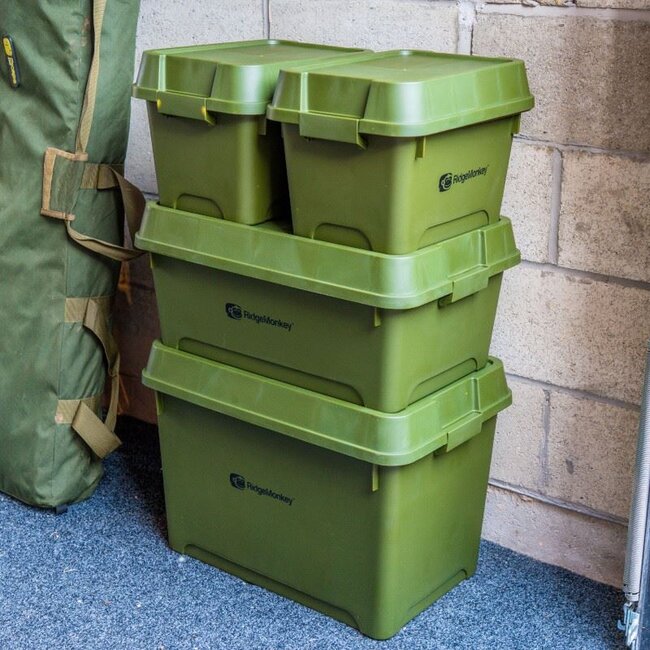 ridgemonkey armoury stackable storage box