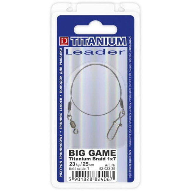 dragon titanium braid big game leader