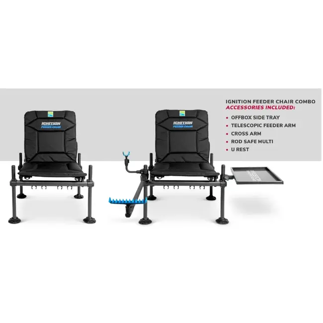 preston ignition feeder chair combo