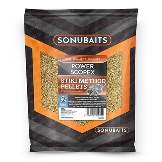 sonubaits stiki method pellet power scopex