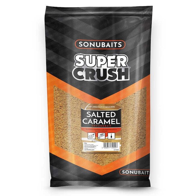 sonubaits supercrush groundbait salted caramel