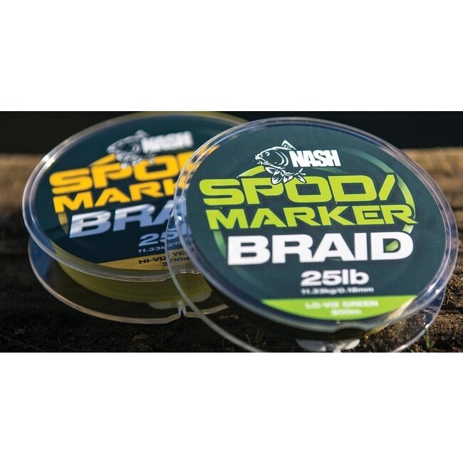 nash spod and marker braid lo-viz