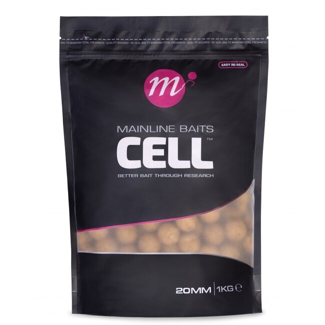 mainline shelf live boilies  the cell 1 kg