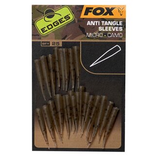 fox edges camo micro anti tangle sleeves