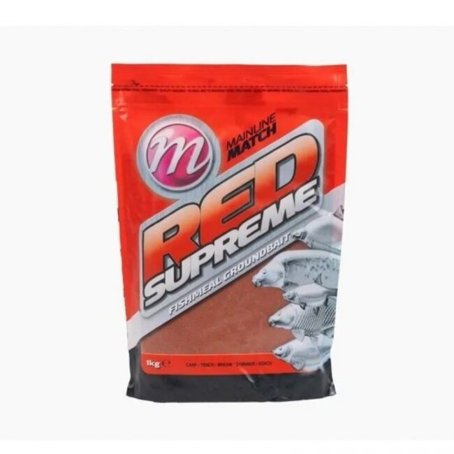 mainline red supreme grouindbait 1kg