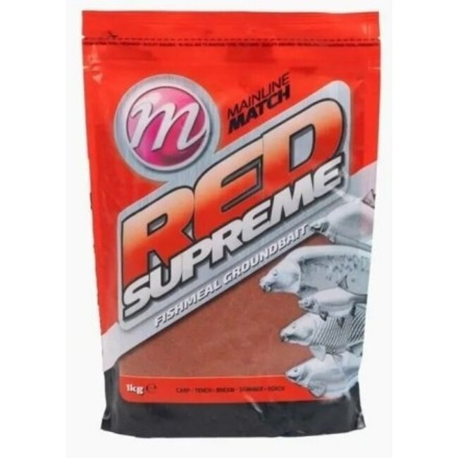 mainline red supreme grouindbait 1kg