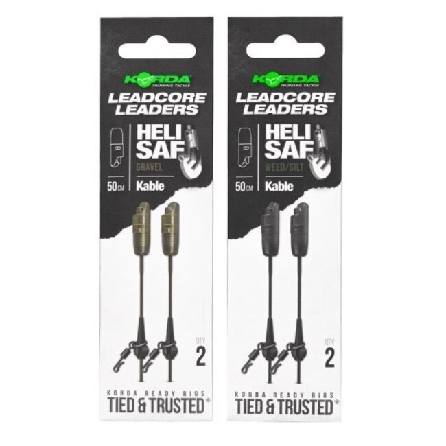 korda kable leadcore leader heli safe