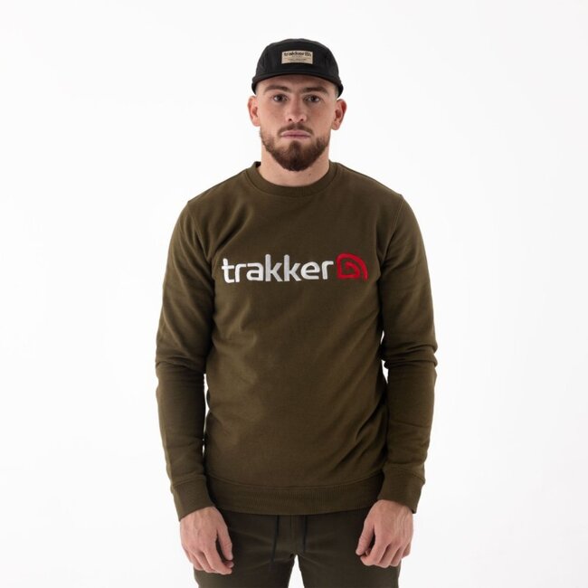 trakker sweatshirt met cr logo