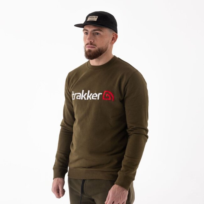 trakker sweatshirt met cr logo