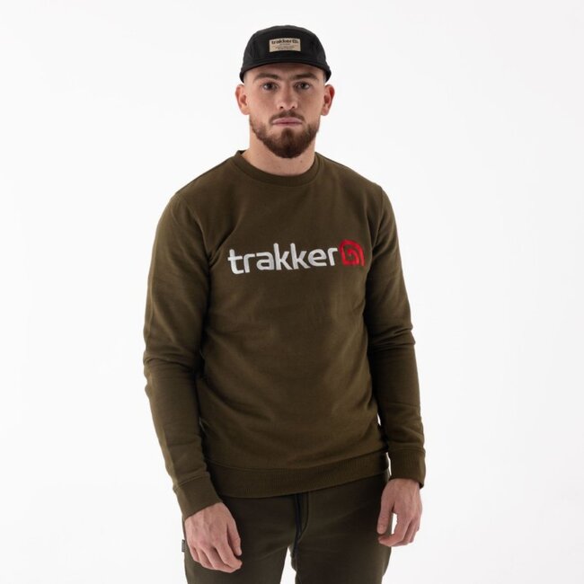 trakker sweatshirt met cr logo