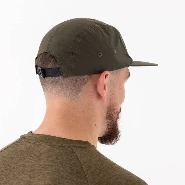 trakker 5 panel cr green cap