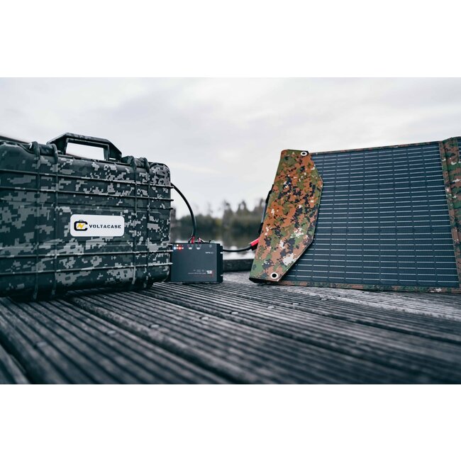 voltacase folding solar charger panel 200watt