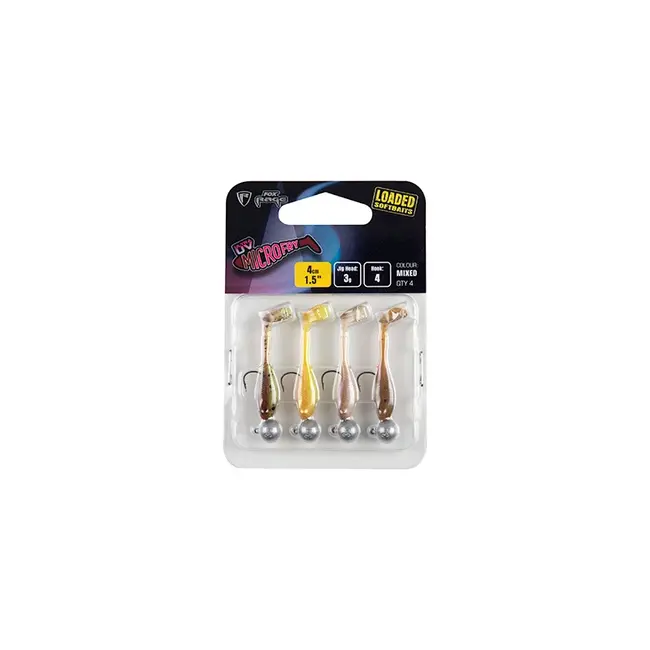 fox rage uv micro fry loaded new colour pack