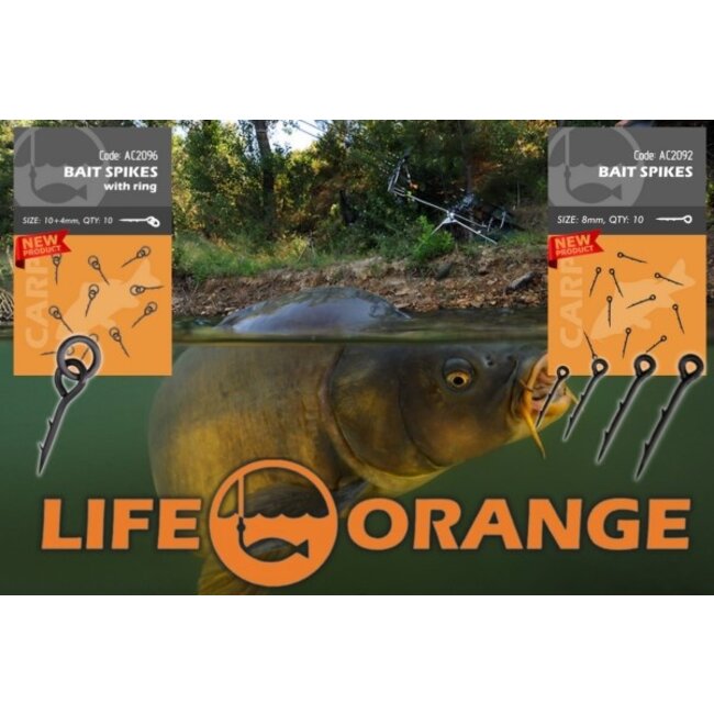 life orange bait spikes