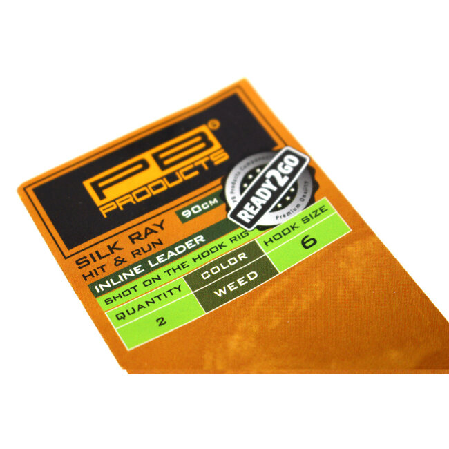 pb products r2g inline leader - shot on the hook