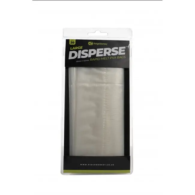 ridgemonkey disperse rapid melt pva bags