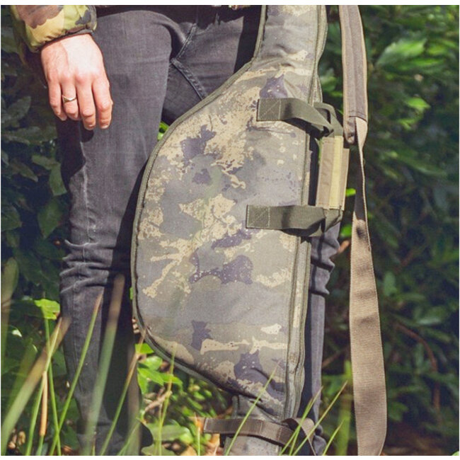 solar tackle undercover camo single rod sleeve