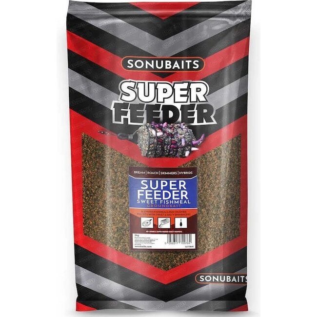 sonubaits supercrush groundbait super feeder - sweet fishmeal